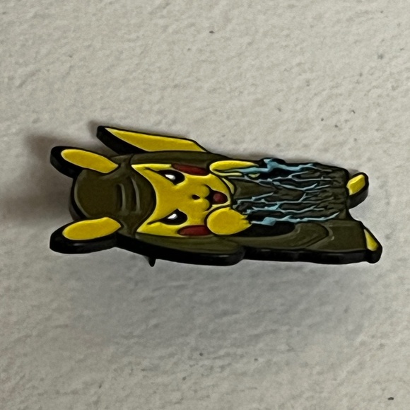 Emperor Palpatine Pikachu Mash Enamel Pin Yellow Pika Pins Hat - Picture 2 of 6